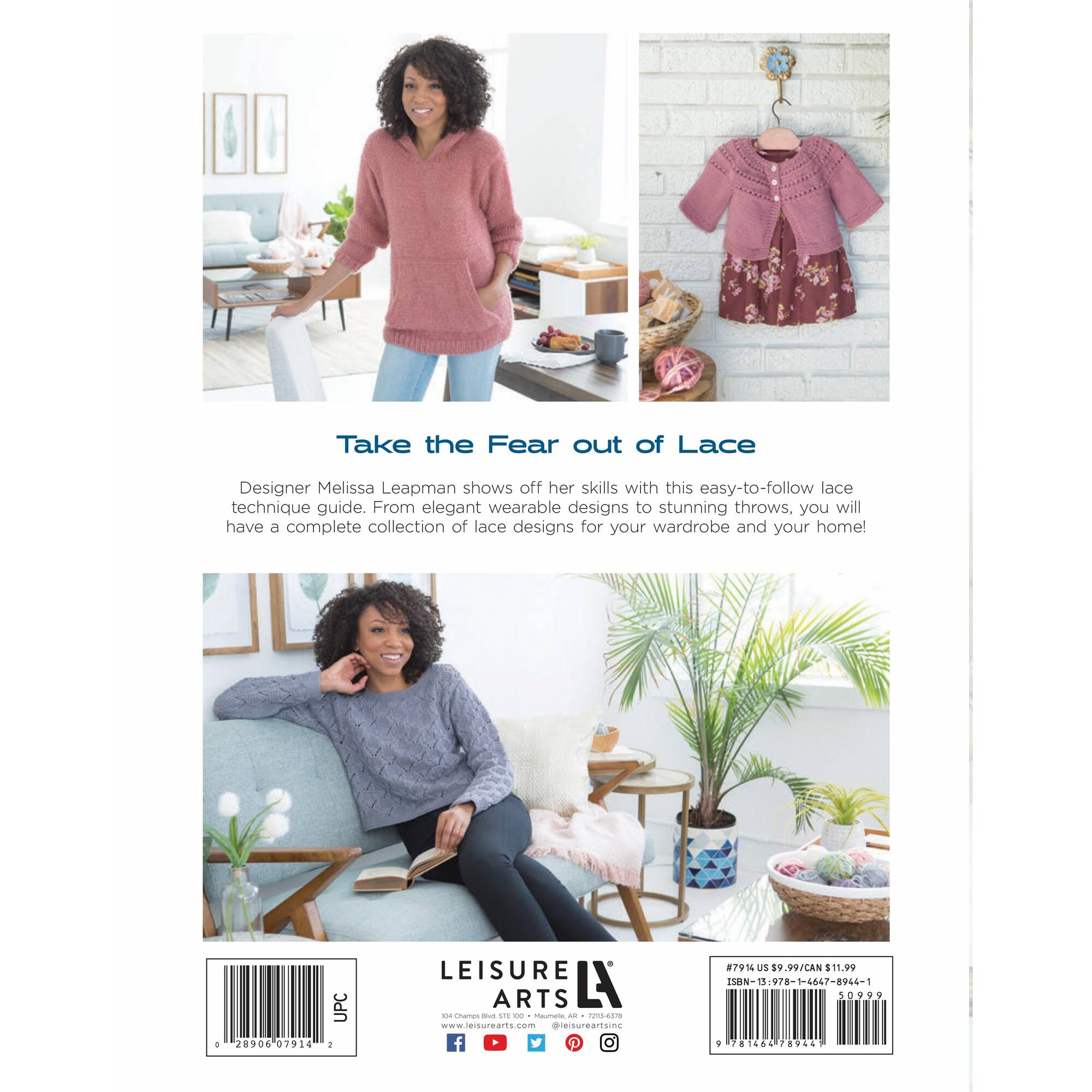 Leisure Arts® Knit Fashionable Lace Book